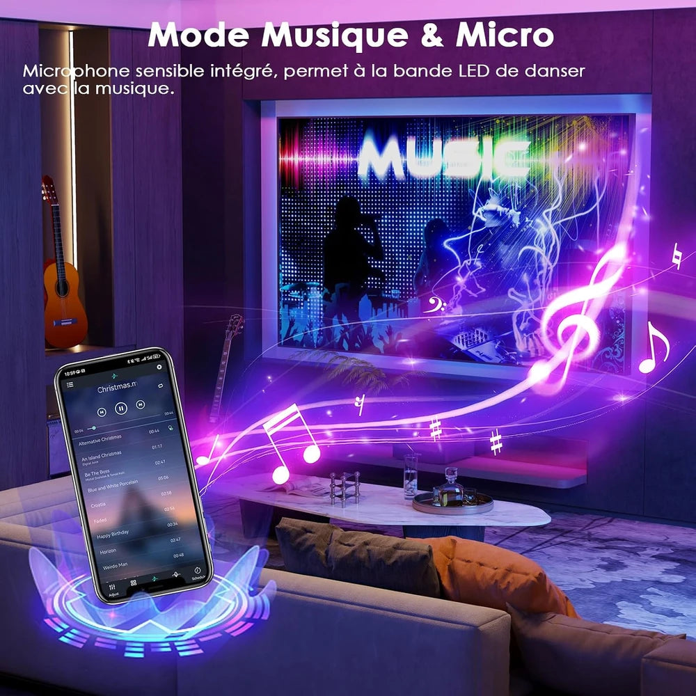 Ruban LED Multicolore